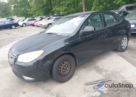 2008 Hyundai Elantra Gls/Se from USA, damaged, VIN KMHDU46D88U582162